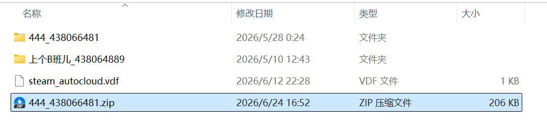 压缩完成后的 zip 文件